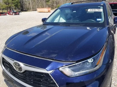 21 2021 TOYOTA HIGHLANDER XLE HOOD BLUE  Foto 1 de 4