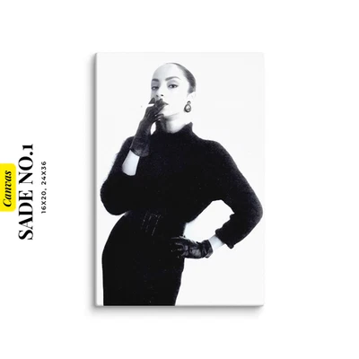 Sade Poster Canvas No.1- 16x20/24x36-Celebrity Home Decor - Image 1 of 3