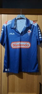Fiorentina 1998-1999 Nintendo Football Shirt Batistuta - Picture 1 of 2