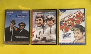 3 DVD LOT JOHN BELUSHI - THE BLUES BROTHERS - ANIMAL HOUSE - 1941 FREE SHIPPING - Picture 1 of 17