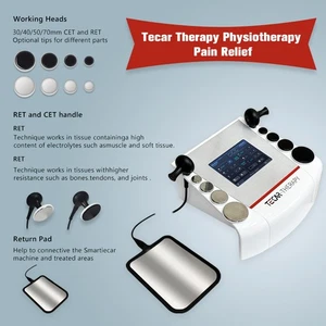 Terapia Cet Ret alivio del dolor fisioterapia 448khz Tecar máquina de fisioterapia masaje - Imagen 1 de 22