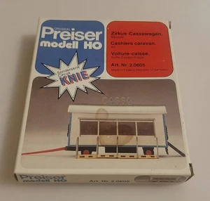 Preiser 20605 Bausatz Zirkus Circus Knie Cassawagen H0 1:87  in OVP unverbaut - Bild 1 von 2