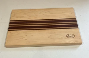 Charcutería y tabla de cortar de madera exótica hecha a mano - Imagen 1 de 7