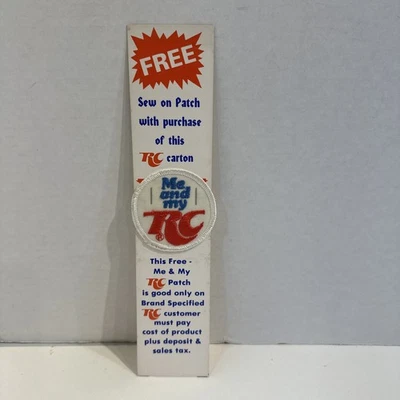 NEW RARE VINTAGE ME AND MY RC COLA SEW ON PATCH THAT CAME FREE WITH PURCHASE - Image 1 of 4