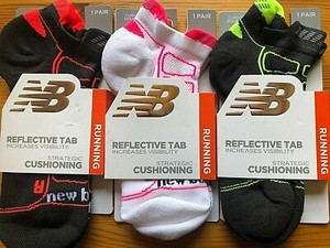 new balance running socks