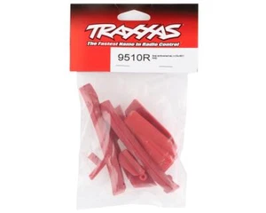 Traxxas Part #9510R:  Body reinforcement set, red skid pads (roof) fits Sledge - Picture 1 of 2