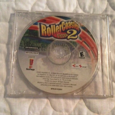 RollerCoaster Tycoon 2 - PC Computer Game - 2002 - Disc Only - Image 1 of 3