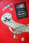 Rumpler Taube Plan + Construction Article For 1/2A Ff Scale Model Airplane