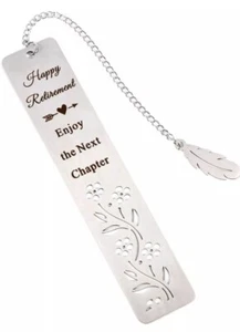 Retirement Gift Bookmark, Meaningful Retirement Gifts for Women Men - Picture 1 of 6