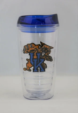 Kentucky Wildcats NCAA Officially Licensed 16oz Tumbler w/Lid Cover