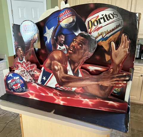 1996 USA BASKETBALL DREAM TEAM Standee "poster" CUTOUT 3x4’ SCOTTIE PIPPEN SIGN Cover