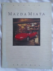 Mazda Miata MX5 range brochure 1991 USA market - Picture 1 of 1