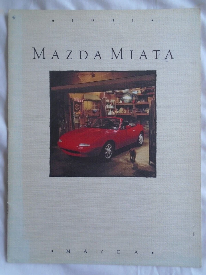 Mazda Miata MX5 range brochure 1991 USA market - Image 1 of 1