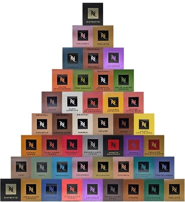 Nespresso Original Line Coffee Machine Capsules Pods Popular Blends Selections - Imagem 1 de 2
