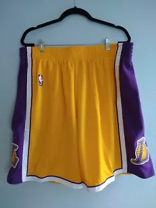 Mitchell & Ness 09-10 Los Angeles Lakers NBA Home Swingman Shorts Men's Size 2XL - Picture 1 of 9