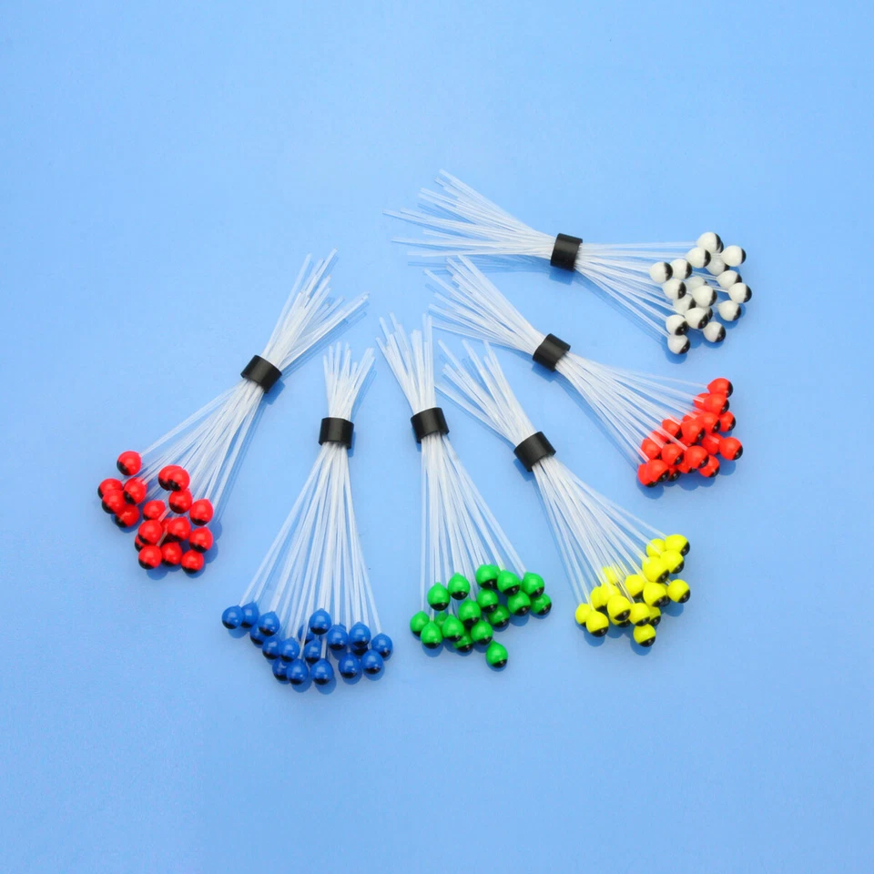 Materiales para atar moscas ojos de crustáceo cangrejo y camarón reflectantes UV 50 piezas por paquete Foto 1 de 1