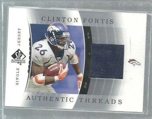  2003 SP Authentic Threads #JCPO Clinton Portis (ref43074) - Image 1 of 1