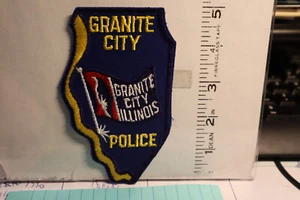 police patch   GRANITE CITY POLICE ILLINOIS - Picture 1 of 1