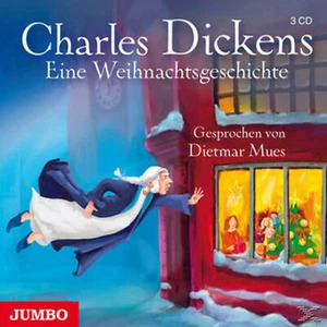 Charles Dickens Eine Weihnachtsgeschichte Hörspiel 3 CD Dietmar Mues Hörbuch Neu - Picture 1 of 2
