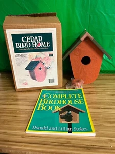 Cedar Bird House By Metz Farms / Copper Roof Joint & Compete Bird House Book - Picture 1 of 15
