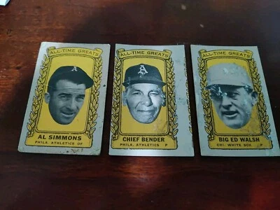 1963 Bazooka All-Time Greats. Your choice. Free shipping. Price Dropped 07/24/25 - Image 1 of 2