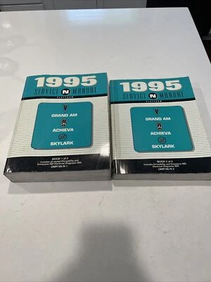 1995 Pontiac Grand Am Oldsmobile Achieva Buick Skylark Factory Service Manuals - Image 1 of 4