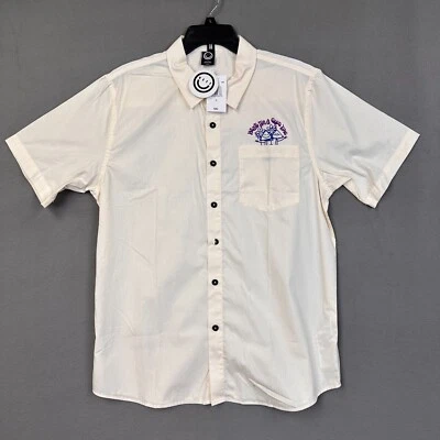 Champiñones Informales Para Hombre Grande Abotonada Neff Manga Corta Verano Buen Tiempo Foto 1 de 4