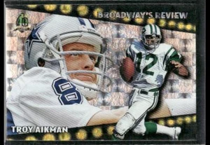 1996 Topps #BR6 Troy Aikman Broadway's Review - Picture 1 of 2