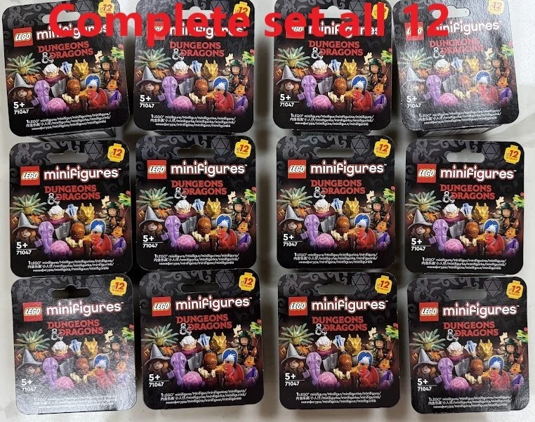 LEGO 71047 Dungeons and Dragons Minifigures  D&D - Complete Set of 12 Free ship - Image 1 of 2