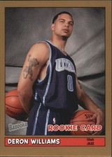 2005-06 Bazooka Gold Utah Jazz Basketball Card #170 Deron Williams