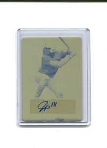 2022 Leaf Perfect Game Yellow Printing Plate Autographs Jack Bell Auto 1/1 - Picture 1 of 2