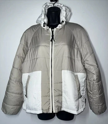 Casaco Brunello Cucinelli bege branco leve com capuz luxo com zíper tamanho 42 - Imagem 1 de 4