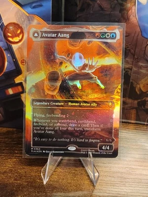 DIY Avatar Aang Playtest Card For MTG BUY B4 BOOTLICKERS FIND SUPER HIGH QUALITY - Image 1 of 4