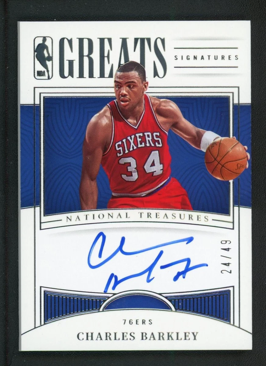 Charles Barkley Basketball Original Autographed Sports Trading