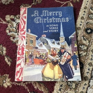 1940 A Merry Christmas In Song/Verse&Story VERÖFFENTLICHT VON RUBANK - ILLUSTRIERT - Bild 1 von 5