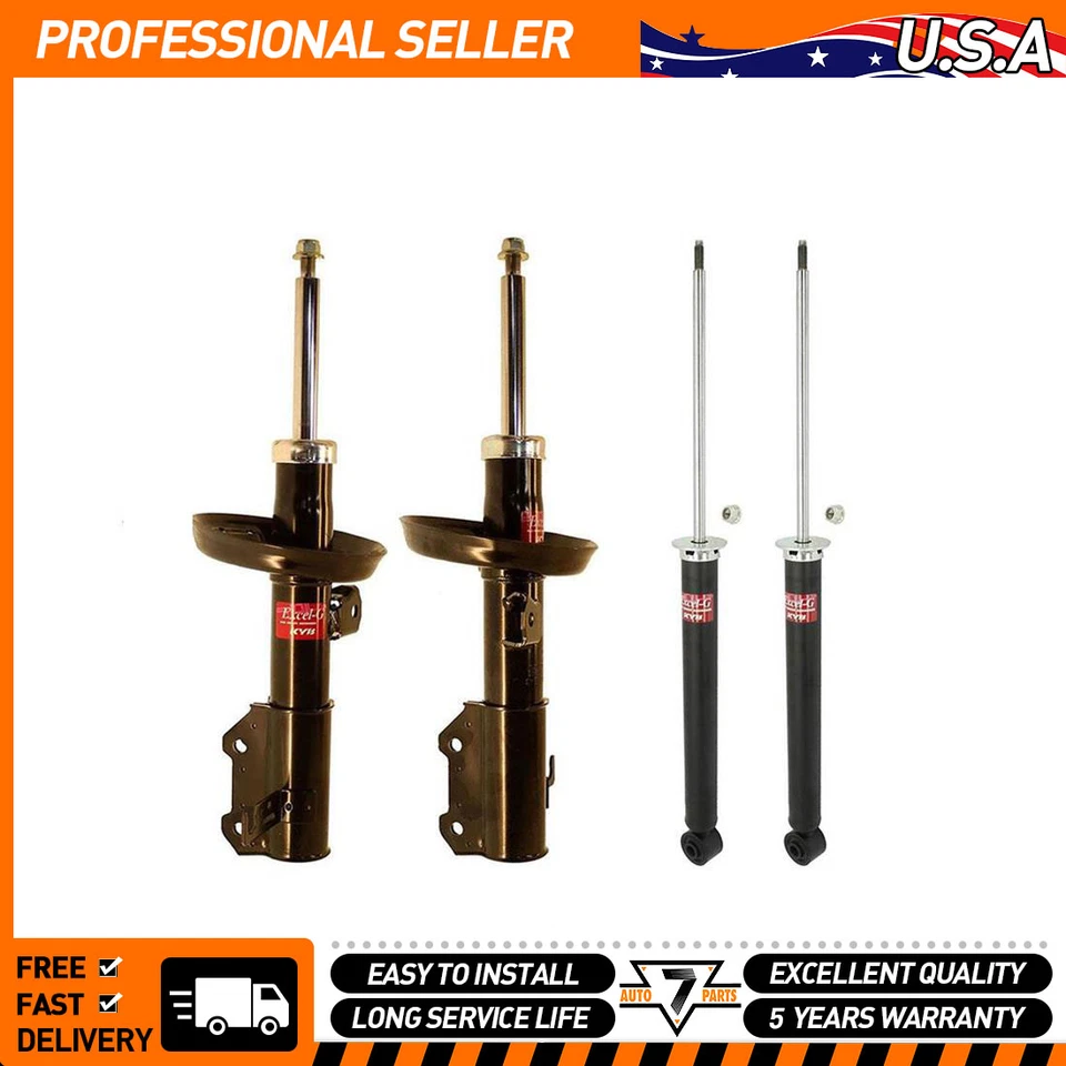 KYB Front Rear Shock Absorber Struts 4x fits Chevrolet Cruze 2012 2013 - Image 1 of 4