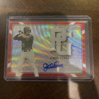 2021 Gavin Turley Leaf PG Auto 2/3 - Image 1 of 2