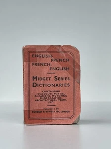 Midget Dictionaries English-French French-English Burgess & Bowes - Bild 1 von 22