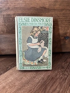 1896 Martha Finley Antique Book Collectible Elsie Dinsmore Limited Edition - Picture 1 of 5