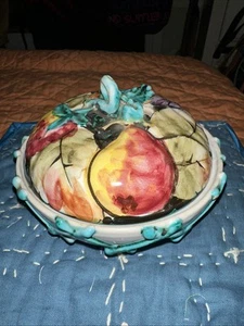 Vintage bunte Schmuckschale Made in Italy wunderschön! - Bild 1 von 7