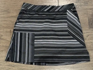 Women’s Size 6 Lady Hagen Striped Golf Skort - Picture 1 of 5