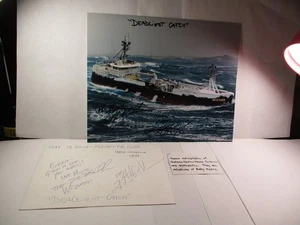 Keith & Monte Colburn  Signed Autographed 8x10 Deadliest Catch Photograph Wizard - Picture 1 of 18