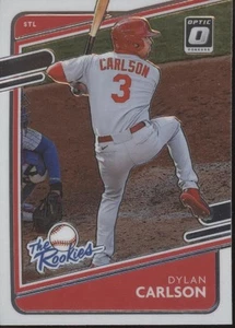 Donruss Optic The Rookies 2021 #TR3 Dylan Carlson St. Louis Cardinals - Imagen 1 de 1
