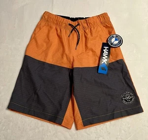 Tony Hawk Hybrid Beach Street Shorts Reflex Stretch UPF 50 Orange Boys Small (8) - Picture 1 of 11