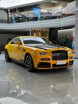 Carbon Body Kit Bumper Bonnet Side Lip Diffuser Spoiler Rolls Royce Wraith Dawn - Image 1 of 4