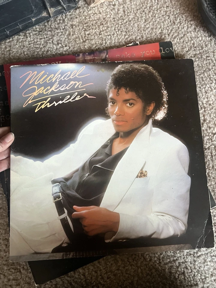 Michael Jackson "Thriller" (Epic QE 38112) LP/Vinyl 1982 1st Press Quincy Jones - Image 1 of 1