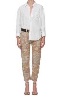 Citizens of Humanity Leah Cargo in Taupe Camo Size 25 - NWT - 100% Cotton - Image 1 of 2