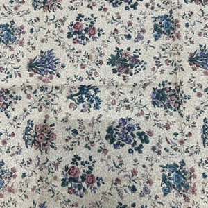 Joan Messmore Stoff Baumwolle Blumen VIP Cranston Iris 26 x 67" Ct1 - Bild 1 von 4