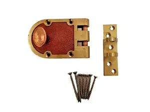 Vintage Franklin Brass Proof Rim Lock Set - Picture 1 of 4