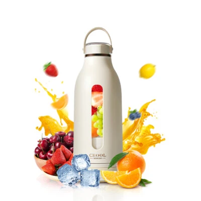 Tragbarer Mixer Persönlicher Mini Mixer Protein Shakes Entsafter Tasse USB Wiederaufladbar - Bild 1 von 4